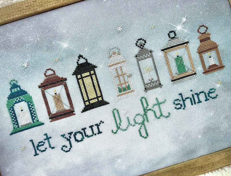 Lantern Lights - Cross Stitch Pattern