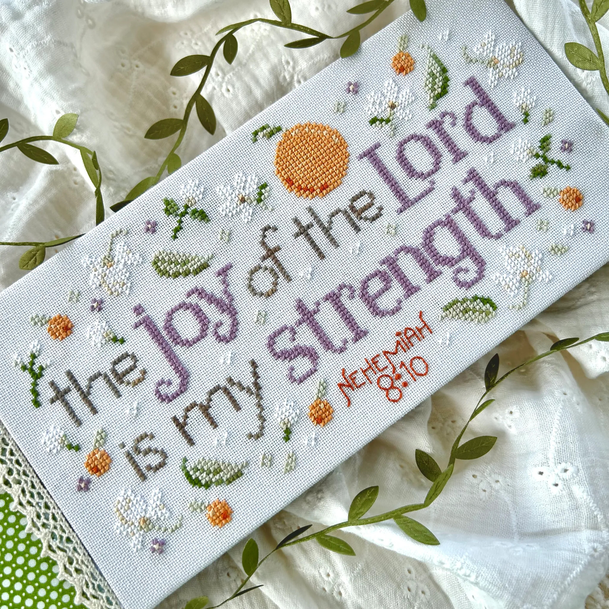 Choose Joy - Christian Cross Stitch Pattern