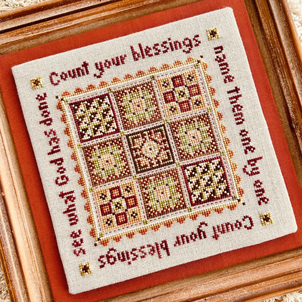Count Your Blessings - Cross Stitch Pattern