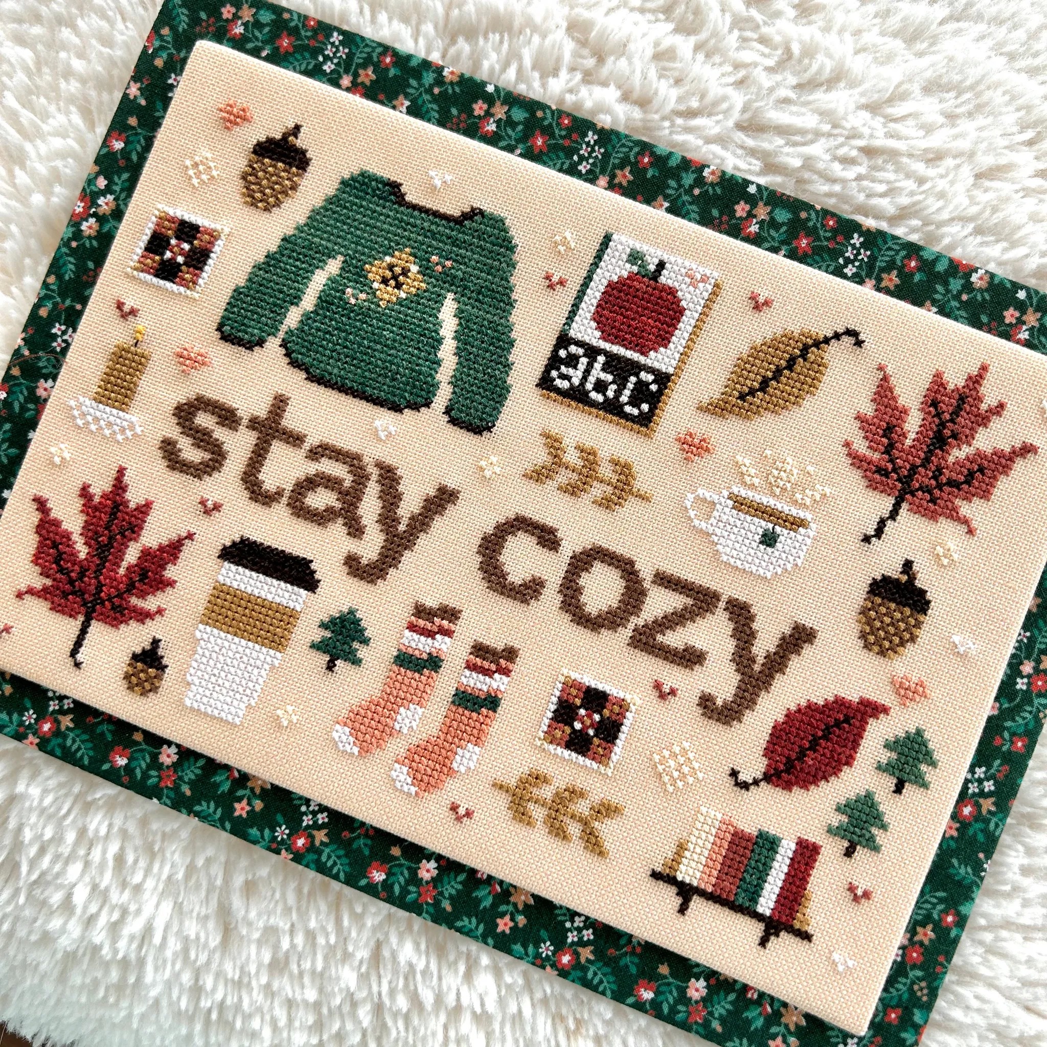 Stay Cozy - Cross Stitch Pattern