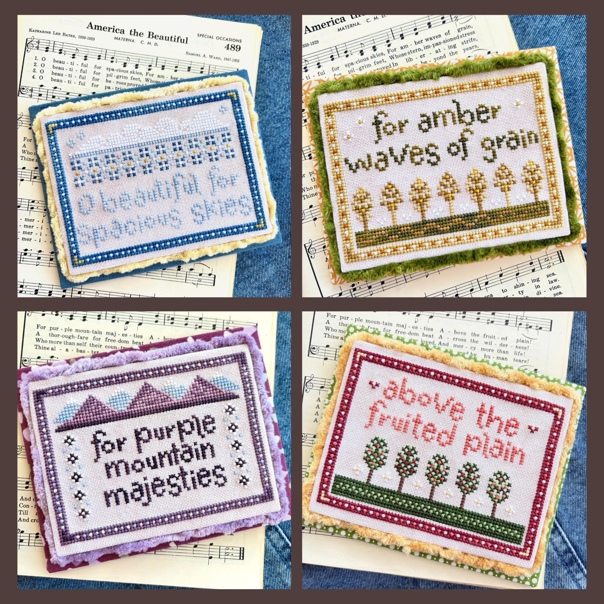 America The Beautiful Collection - Patriotic Cross Stitch