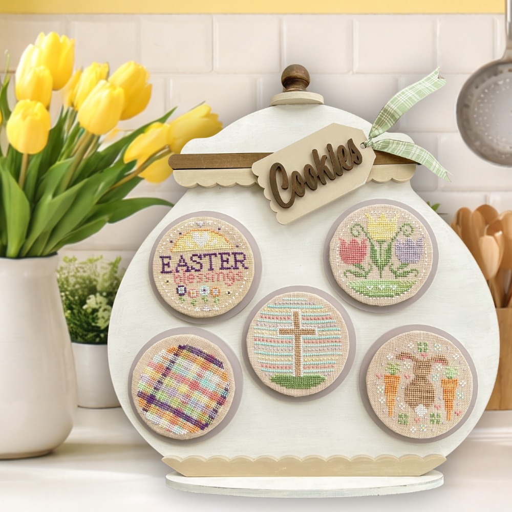 Baked Fresh Easter Cookies - Cross Stitch Pattern