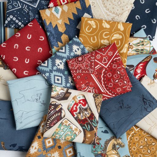 Saddle Ranch Blue Jeans - Quilt Fabric