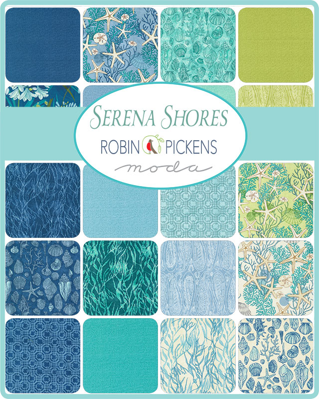 Serena Shores Circles - Coastal - Quilt Fabric