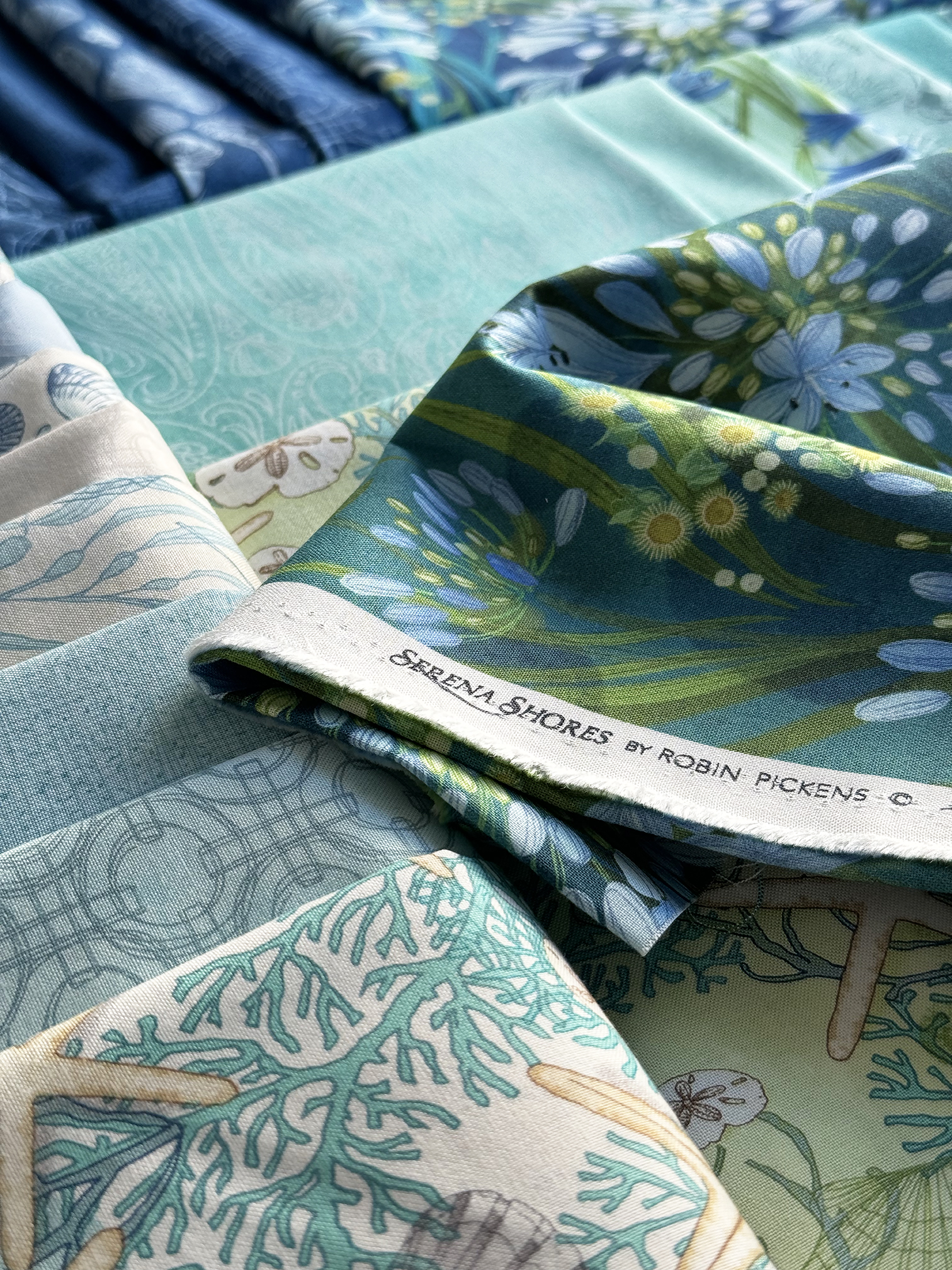 Serena Shores Circles - Coastal - Quilt Fabric