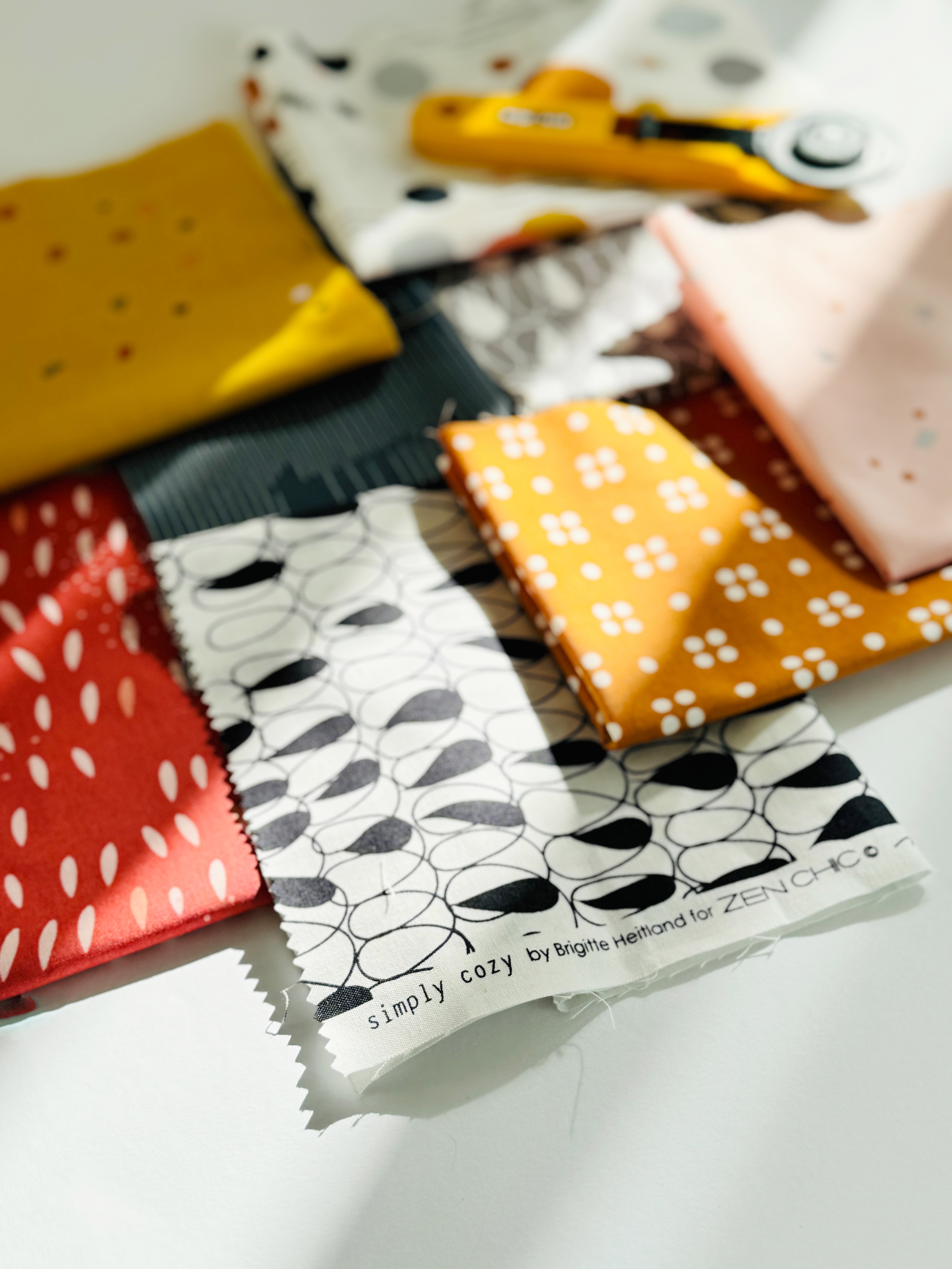 Simply Cozy Stripes Silver - Quilt Fabric
