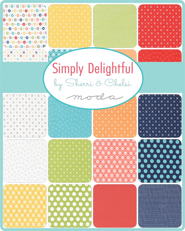 Simply Delightful Nautical Blue - Quilt Fabric
