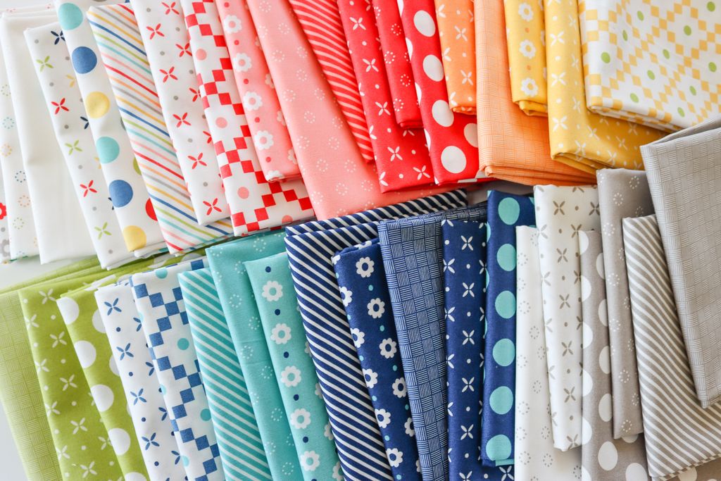 Simply Delightful Nautical Blue - Quilt Fabric