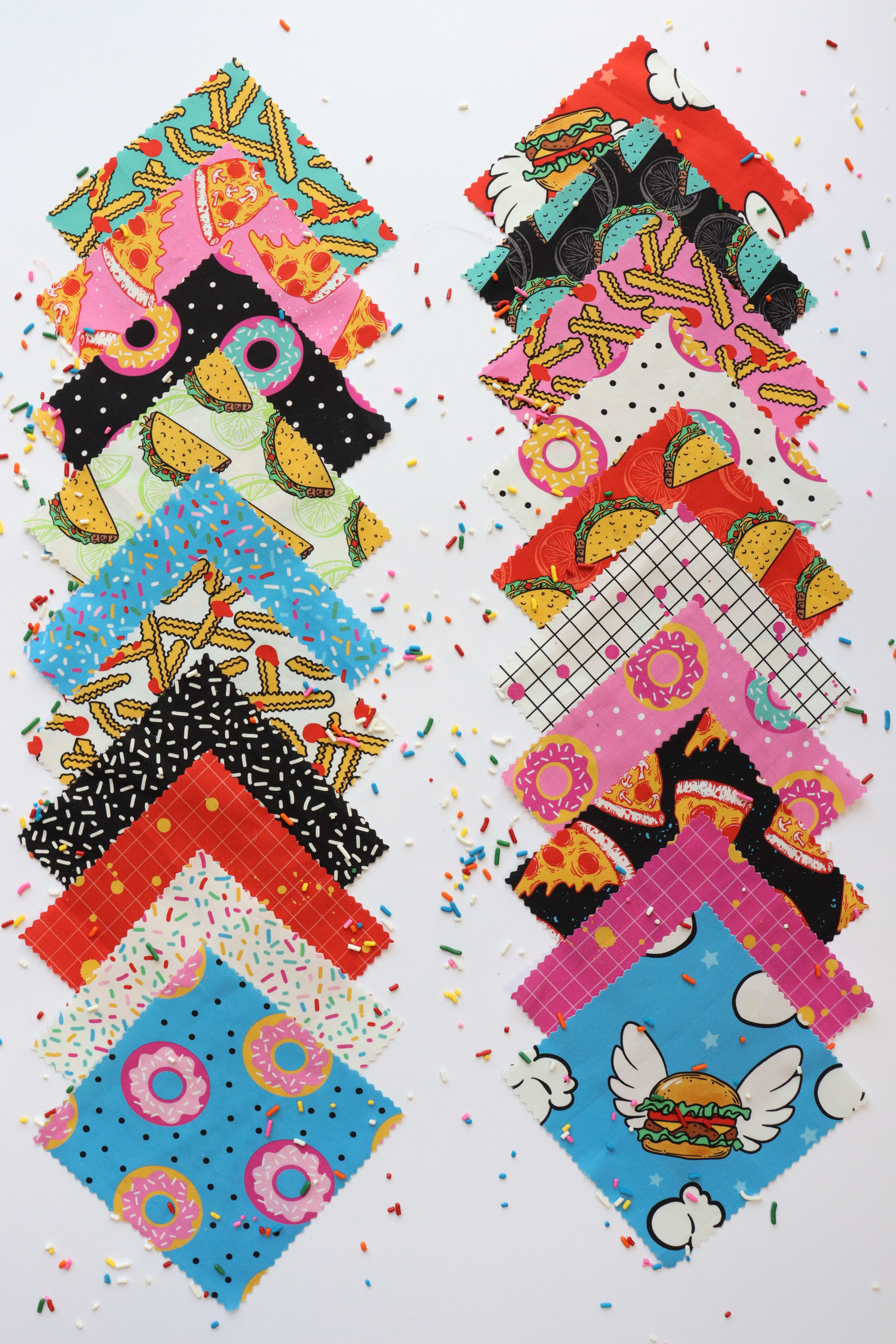 Snack Shack Coated - Cream - Quilt Fabric