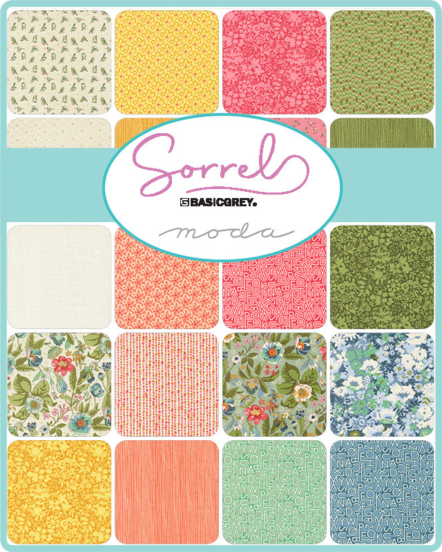 Sorrel - Layer Cake, different perspective #1, zoomed in. Select this picture to zoom back out.