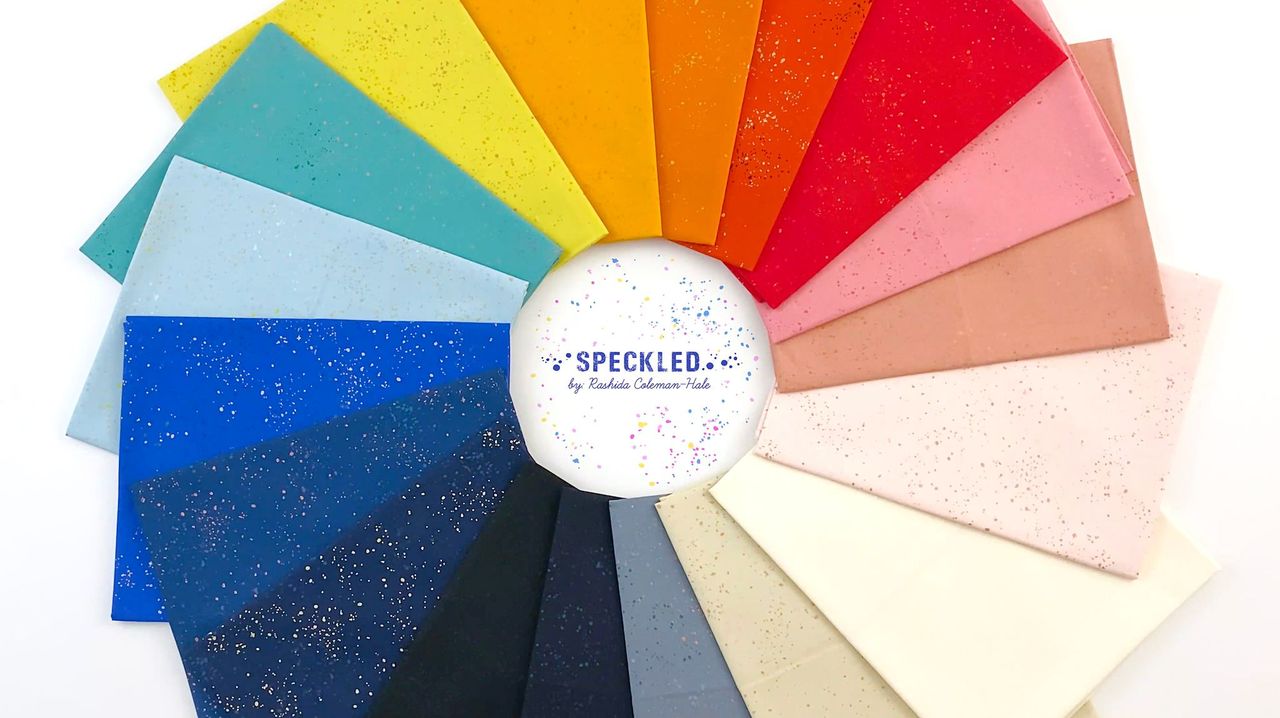 Speckled Metallic Witchy - Quilt Fabric