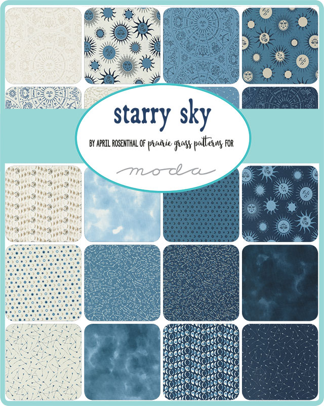 Starry Sky Night - Quilt Fabric