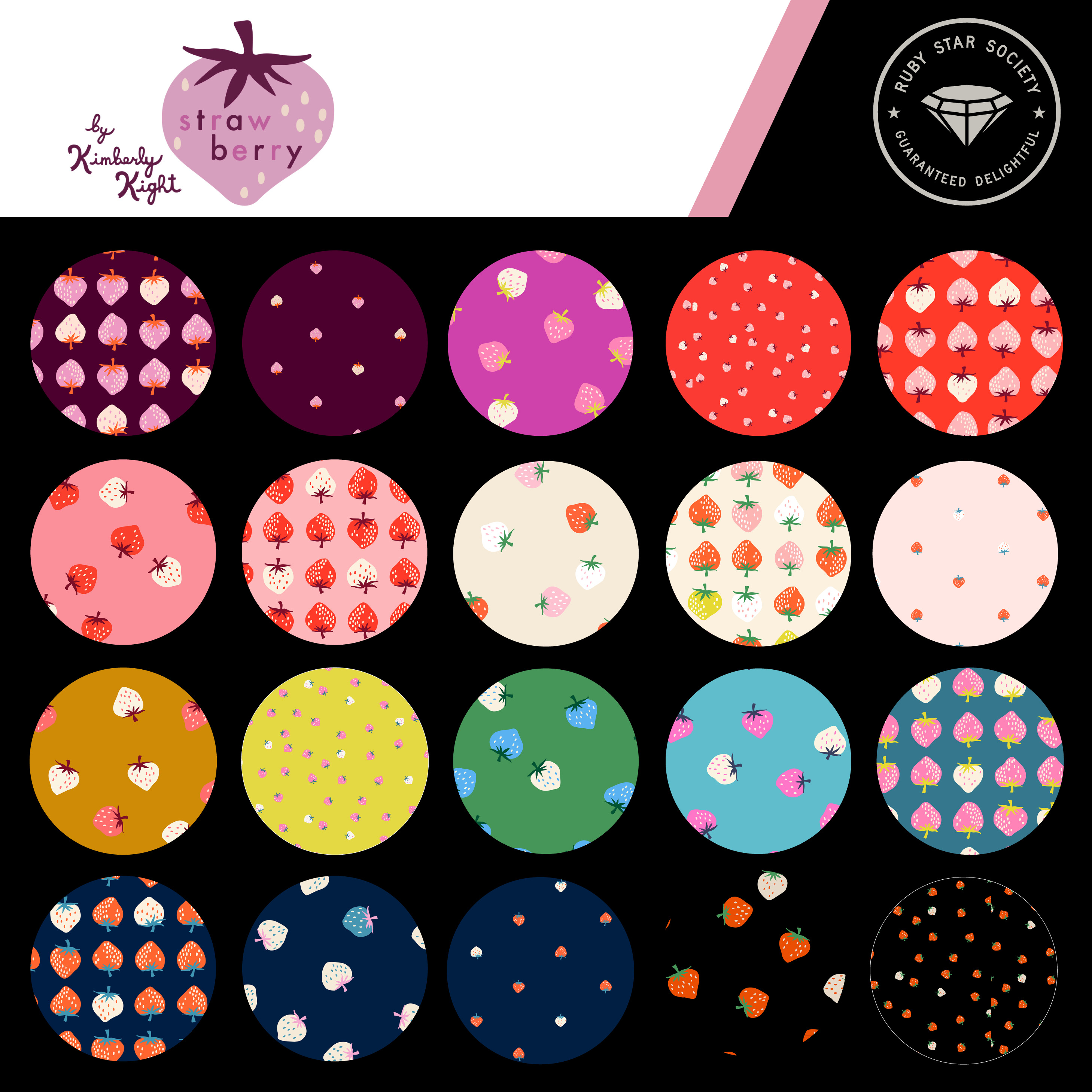 Strawberry Butterscotch - Quilt Fabric