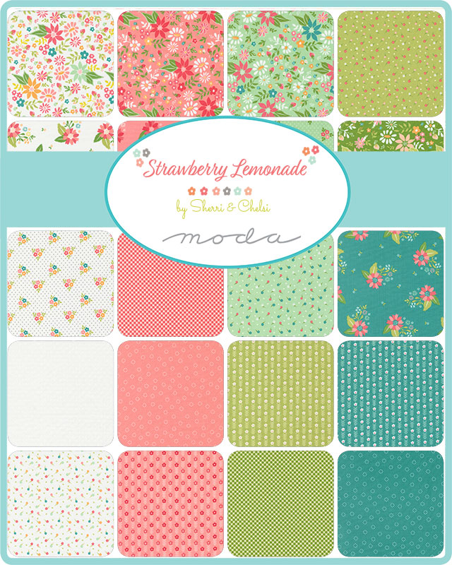 Strawberry Lemonade Lemonade - Quilt Fabric