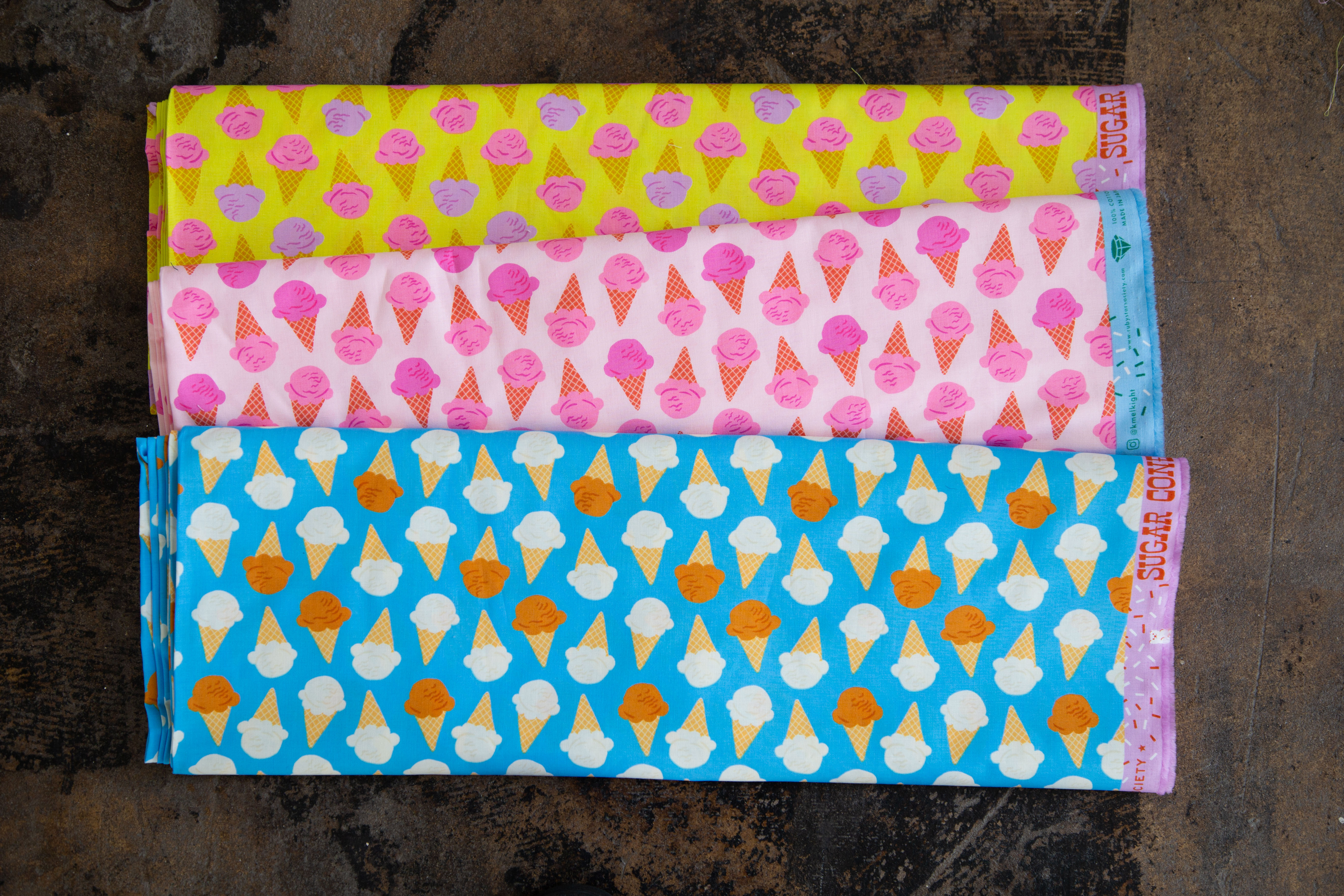 Novelty Candy - Royal Blue - Quilt Fabric