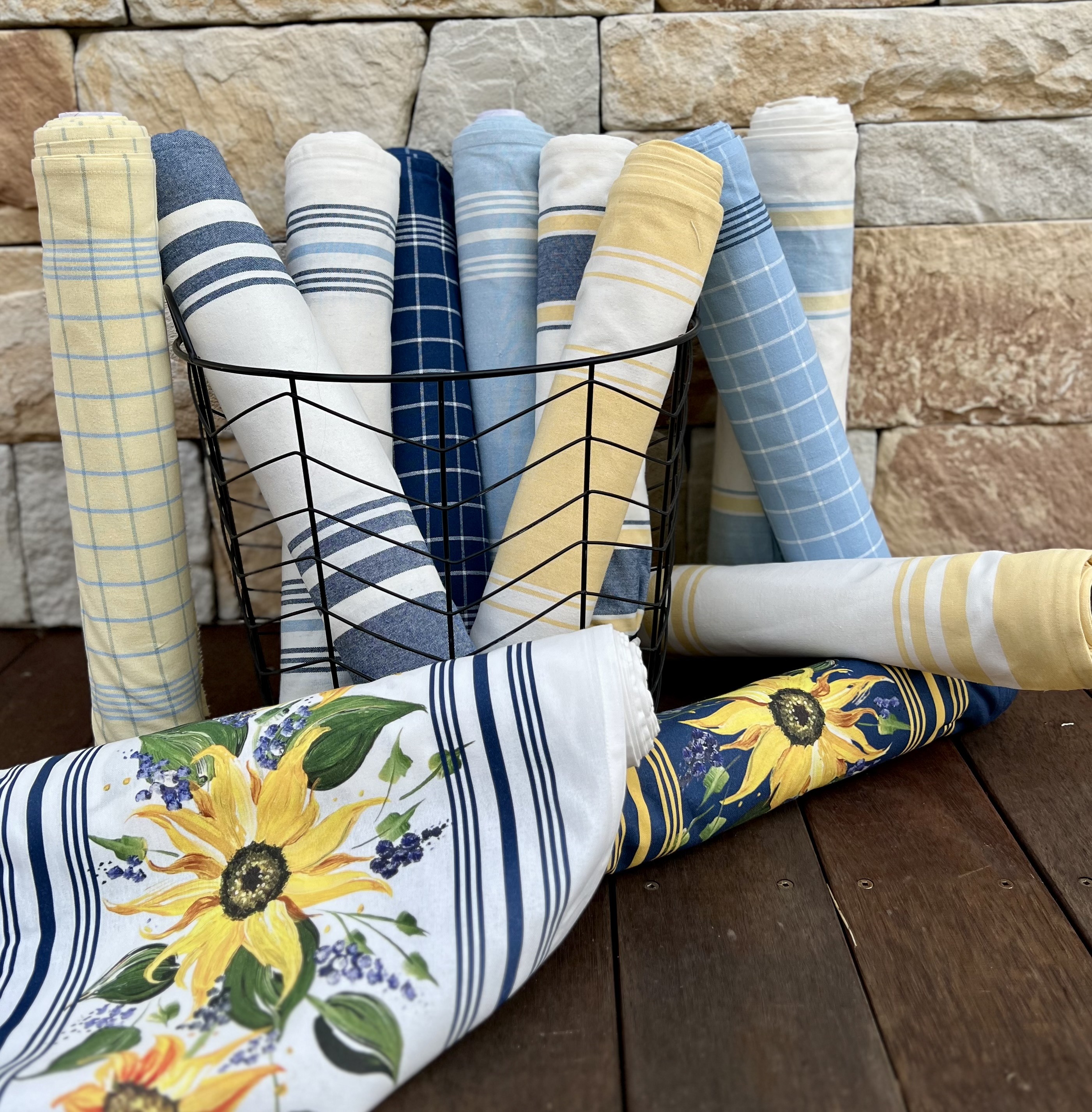 18" Summer Solstice Stripes Afternoon - Quilt Fabric