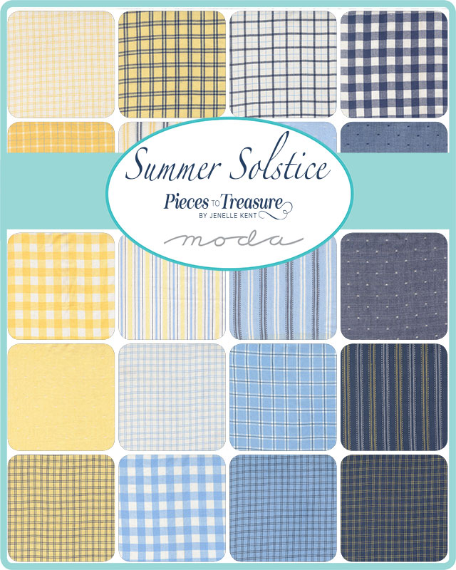 Summer Solstice Plaid Waterfall - Quilt Fabric
