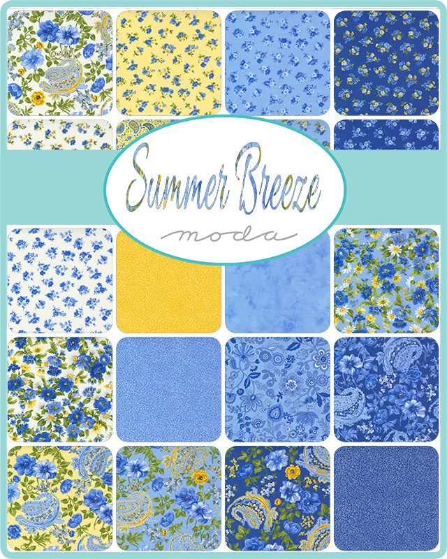 Summer Breeze Yellow - Paisley - Quilt Fabric