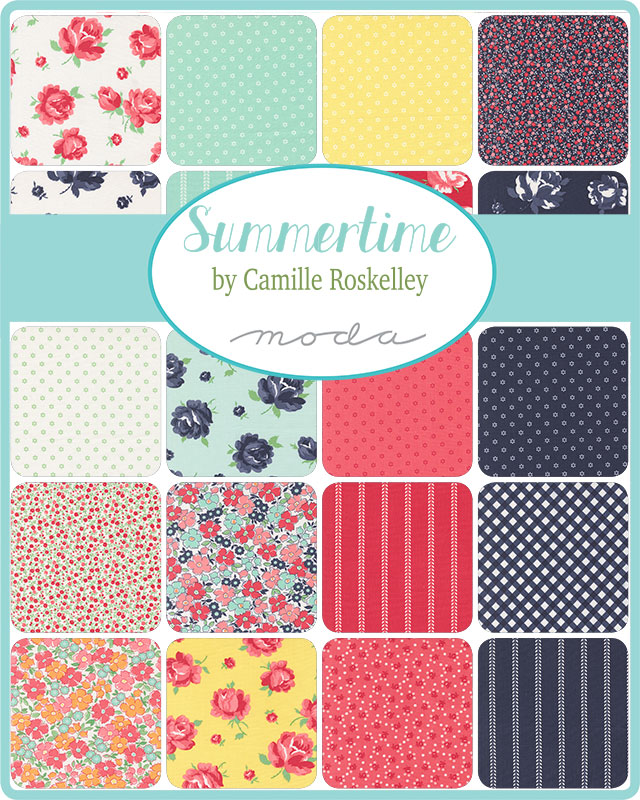 Summertime Flower Blush - Quilt Fabric
