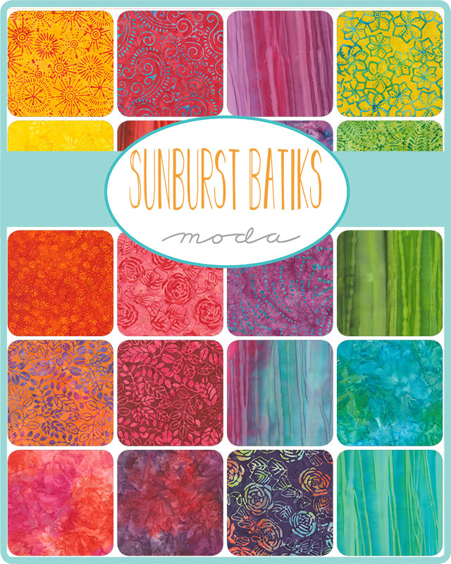Sunburst Batiks Popsicle - Quilt Fabric