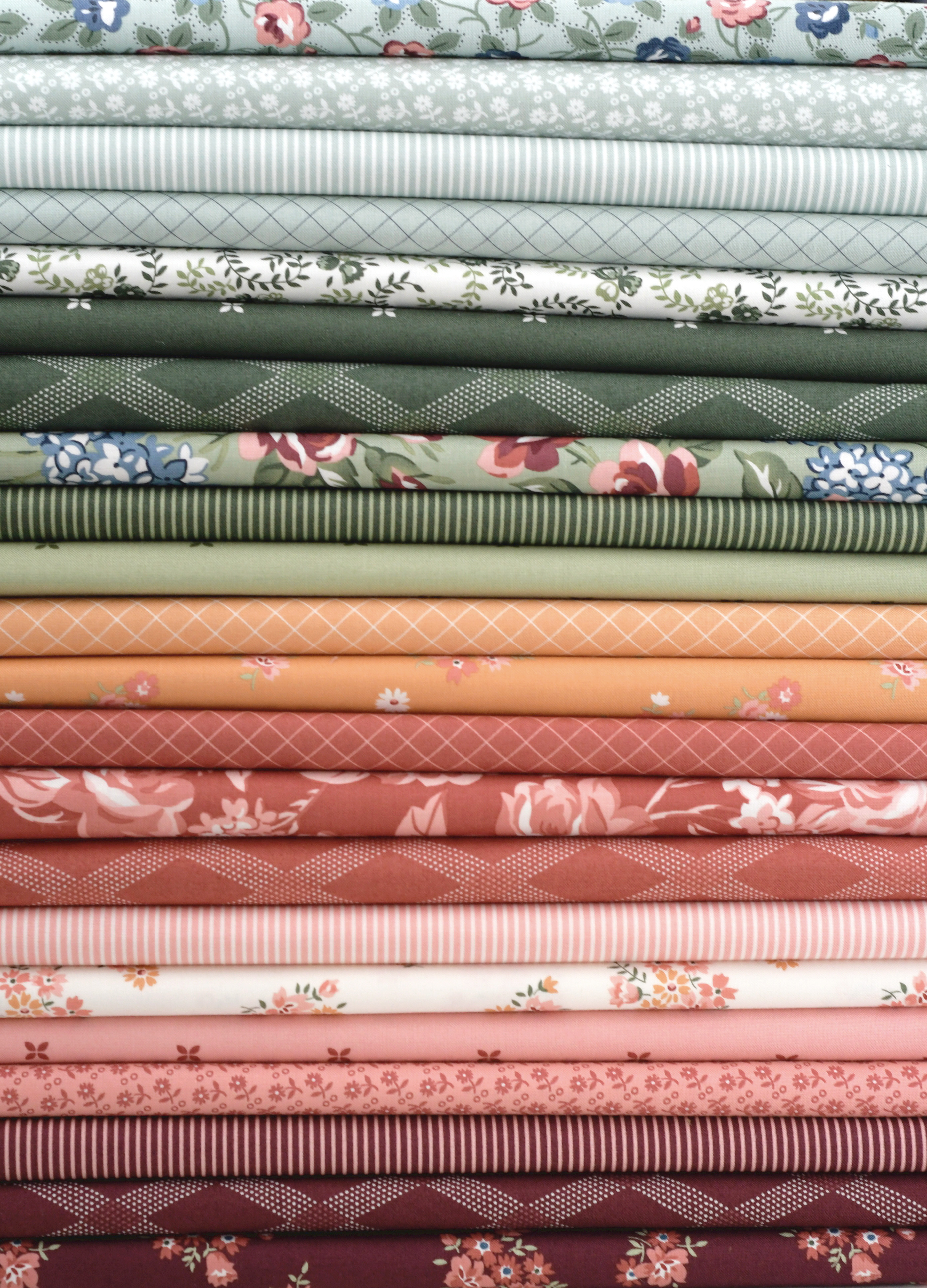 Sunnyside Graph Blush - Quilt Fabric