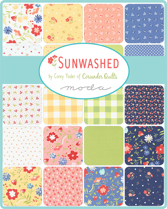 Sunwashed Nectar - Check - Quilt Fabric