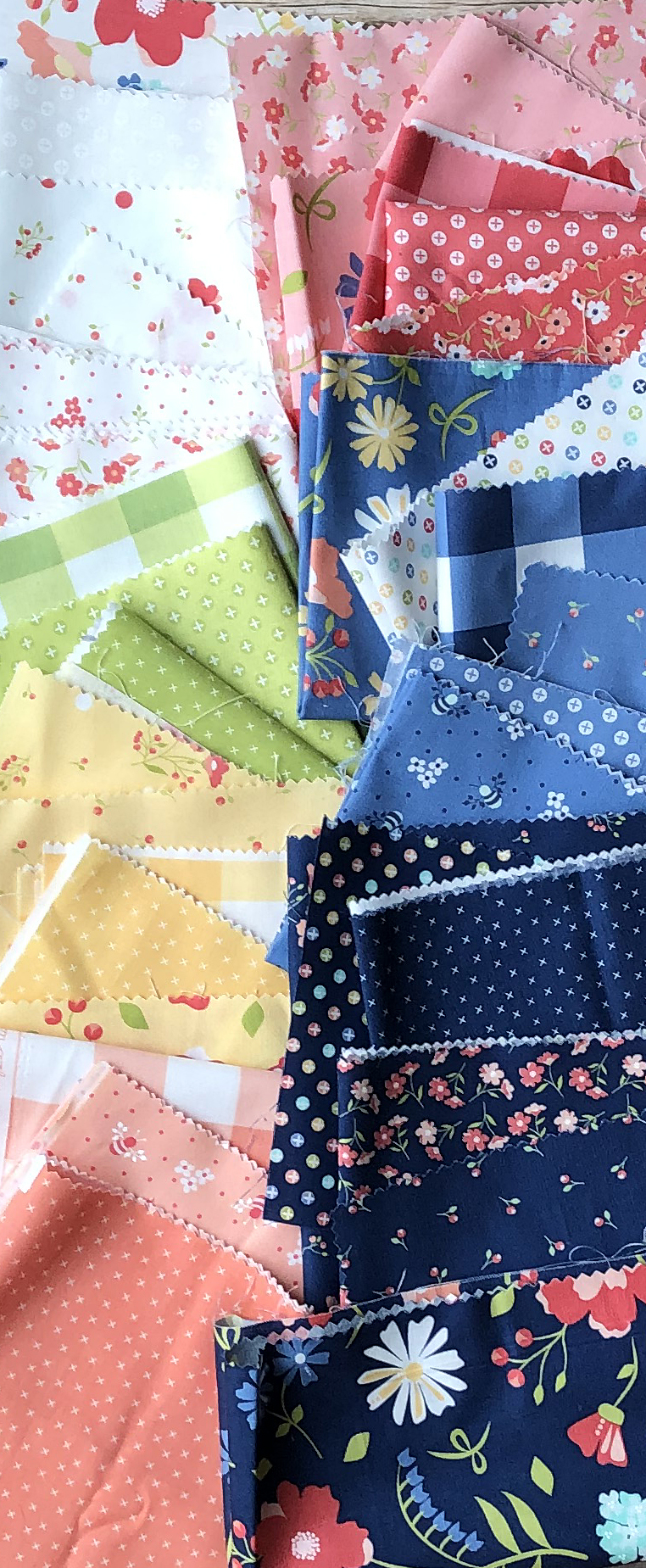 Sunwashed Nectar - Check - Quilt Fabric