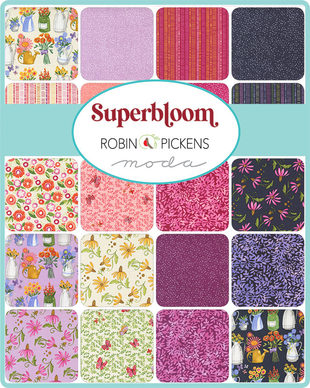 Superbloom Vines Cream - Quilt Fabric