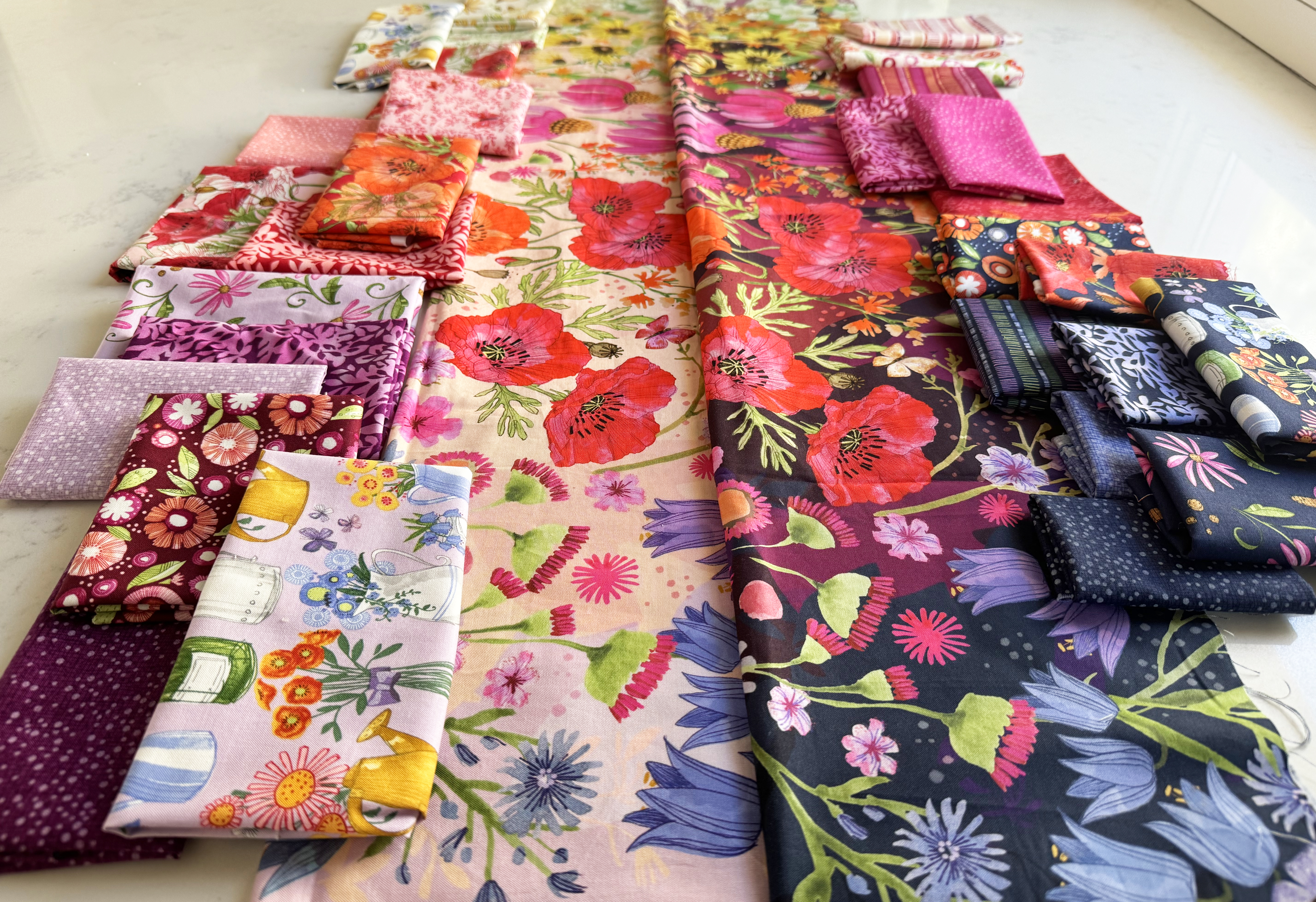 Superbloom Vines Cream - Quilt Fabric