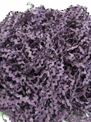 Grape Fizz Purple 1/2" Rick Rack (3 yds)