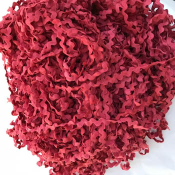 Country Rust Red Rick Rack Trim (3 yards)