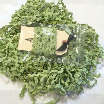 Witchie Green 1/2" Rick Rack (3 yds)