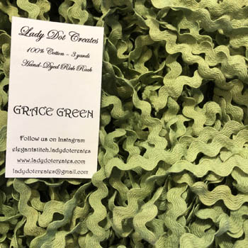 Grace Green 1/2" Rick Rack (3yd)