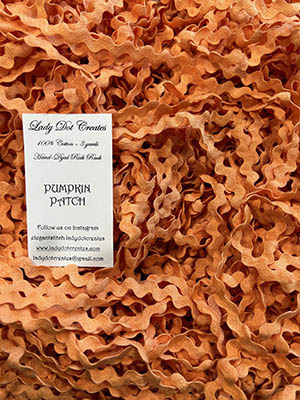 Pumpkin Patch Orange 1/2" Rick Rack (3yds) 