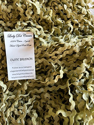 Olive Branch Green 1/2" Rick Rack (3yds) 