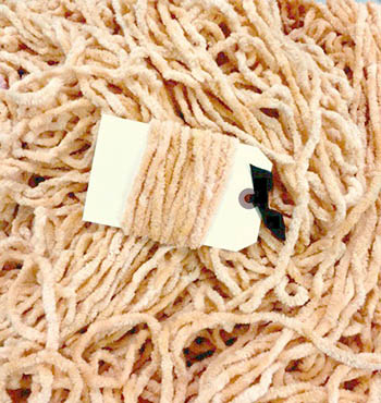 Creamsicle Cream Chenille Trim (3 yards)