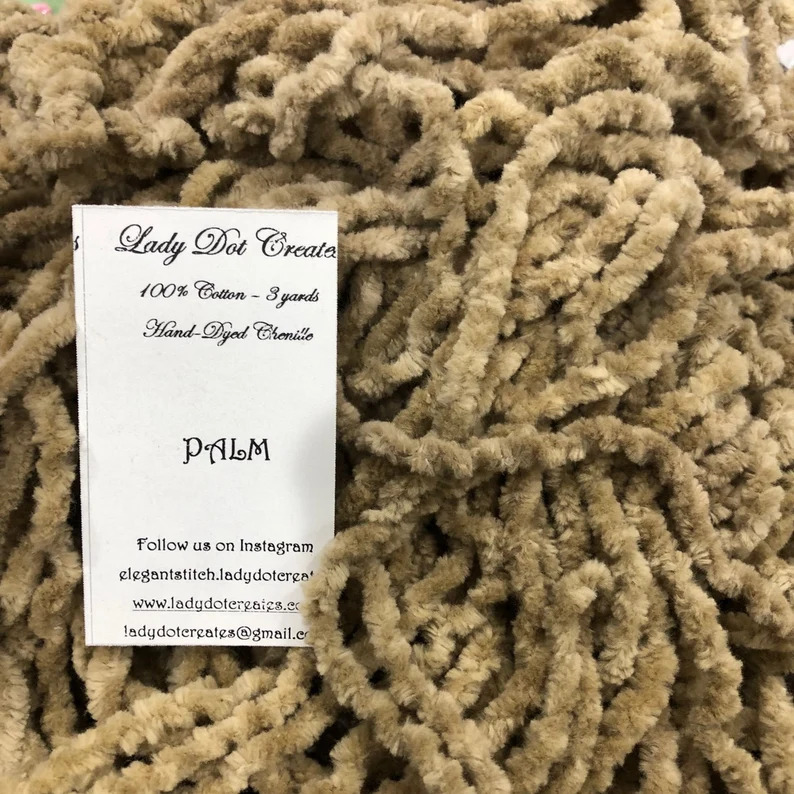 Palm Chenille Trim (3 yards)