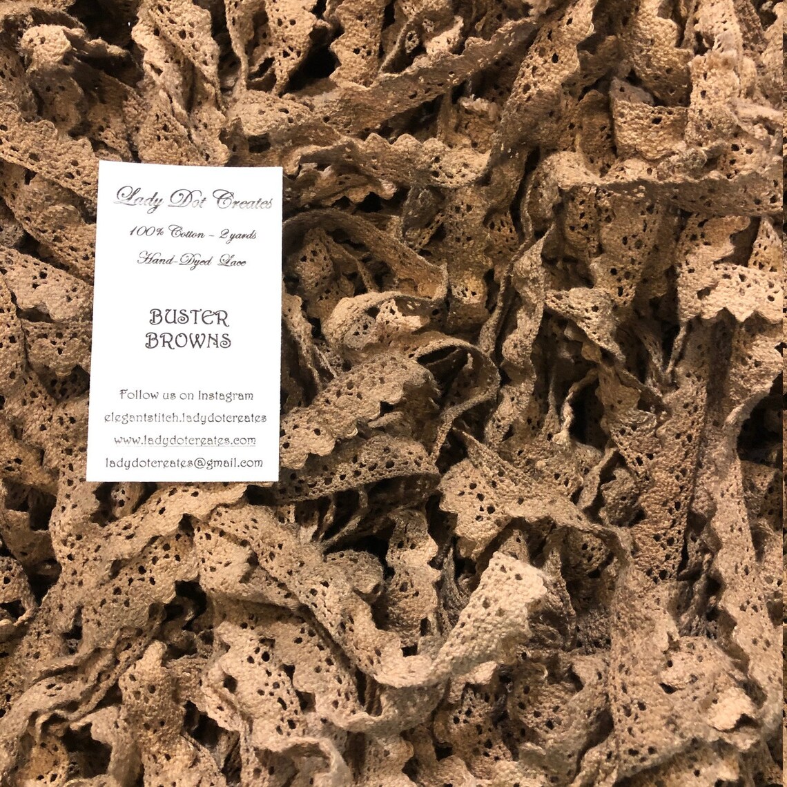 Buster Browns 1/2" Lace Trim (2 Yards)