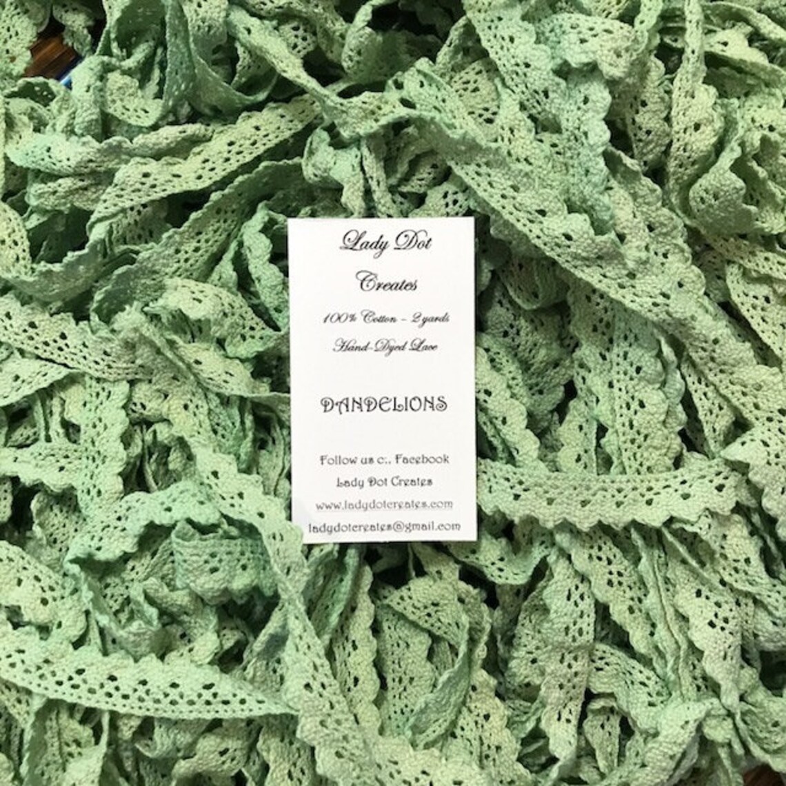 Dandelion 1/2" Lace Trim (2 Yards)