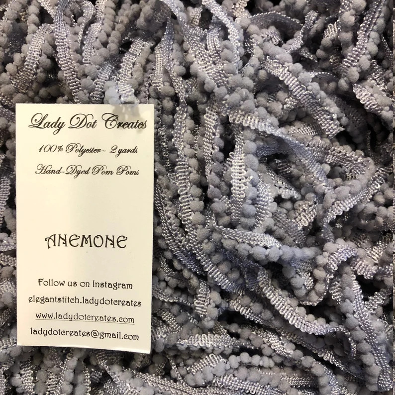 Anemone Pom Pom Trim (2 yards)