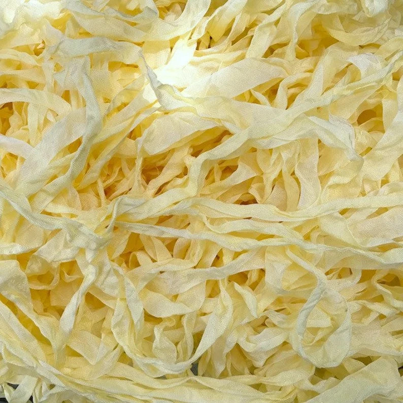 Lemon Chiffon 9/16" Rayon Ribbon Trim (3 Yards)