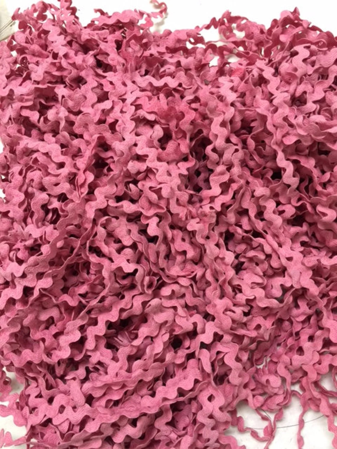 Peony Pink 7/32" Rick Rack (3 yards)
