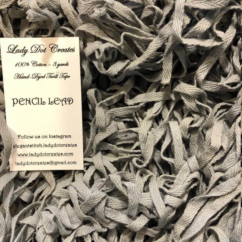 Pencil Lead Twill Tape (3 yards)