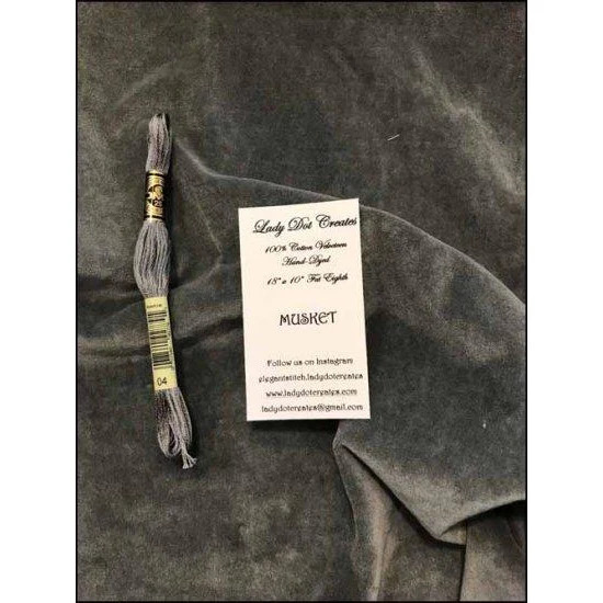 Musket Velveteen 18" x 10"