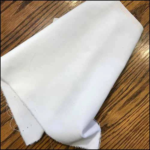 Paper White Velveteen 18" x 10"