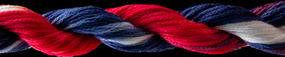 Threadworx Floss 20 Yard - US Flag 10865