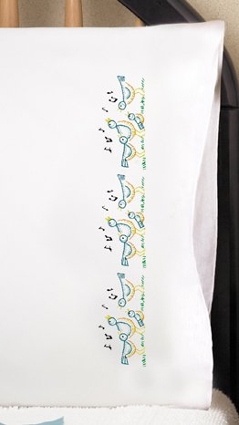 Song Birds - Pillowcase Embroidery Kit