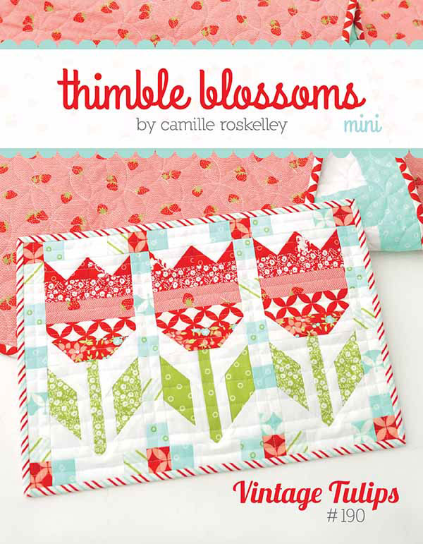 Mini Vintage Tulips - Sewing Pattern