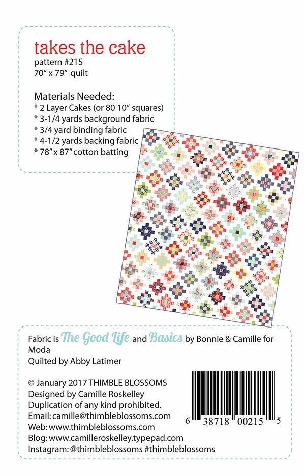 Takes The Cake - Quilt Pattern