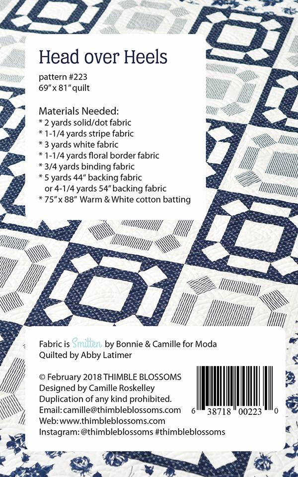 Head Over Heels - Quilt Pattern